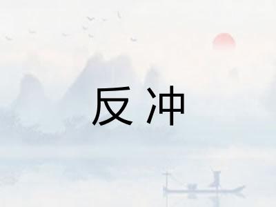 反冲