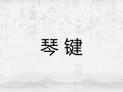 琴键