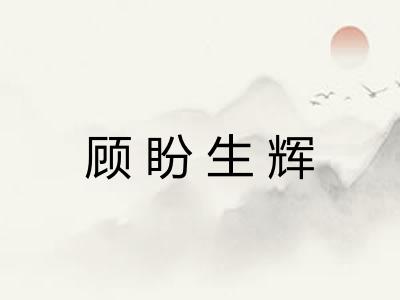 顾盼生辉