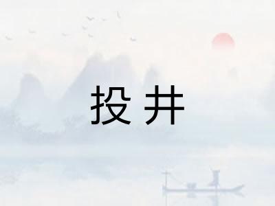 投井