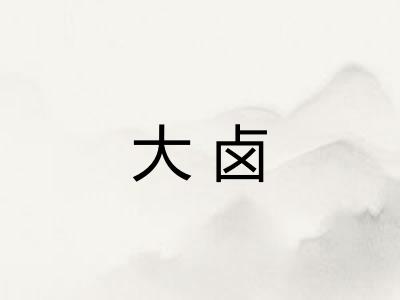 大卤