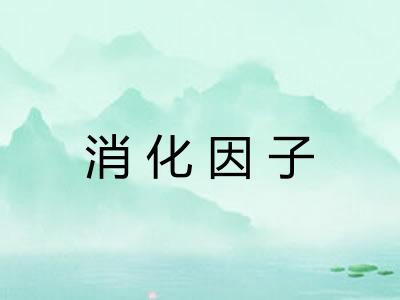 消化因子