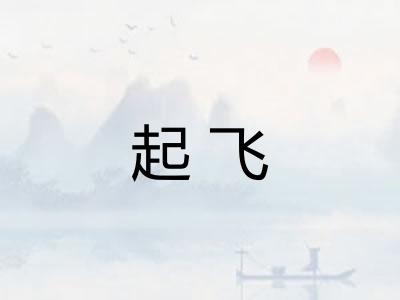 起飞