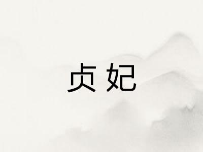 贞妃