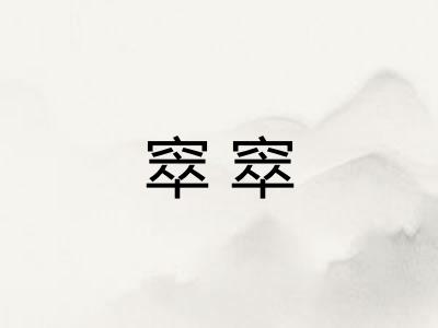 窣窣