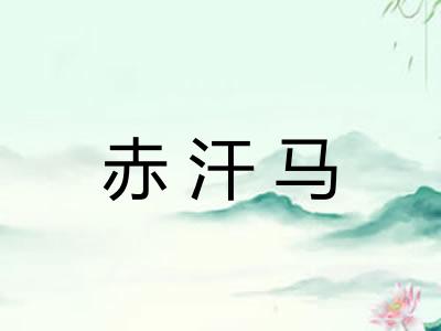 赤汗马