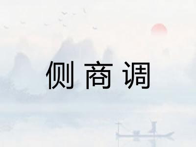 侧商调