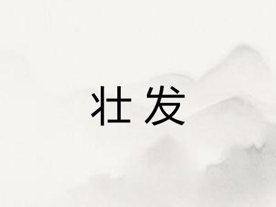 壮发