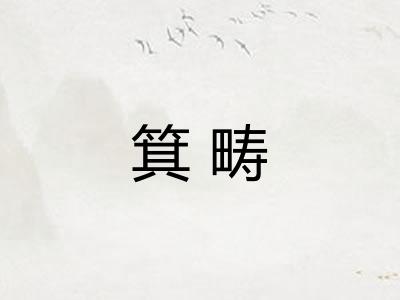 箕畴