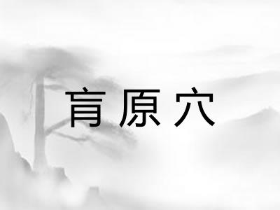 肓原穴
