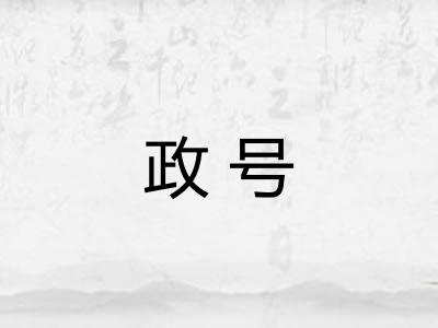 政号