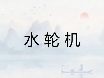 水轮机
