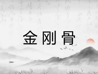 金刚骨