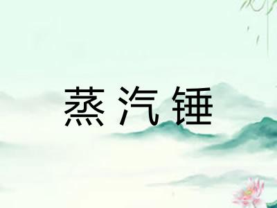 蒸汽锤