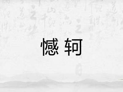 憾轲
