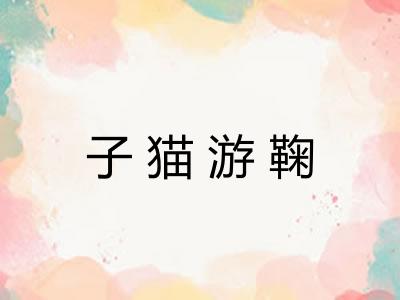 子猫游鞠