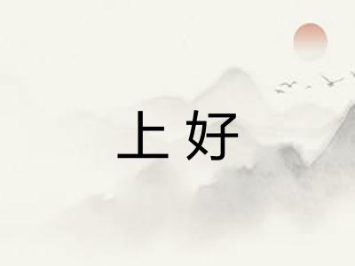 上好
