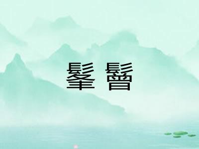 髼鬙