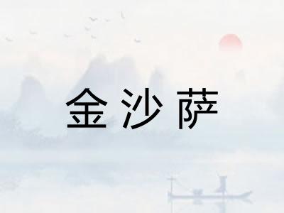 金沙萨