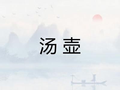 汤壶