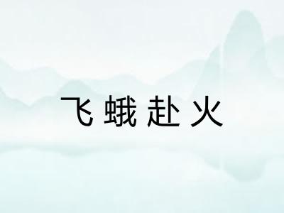 飞蛾赴火