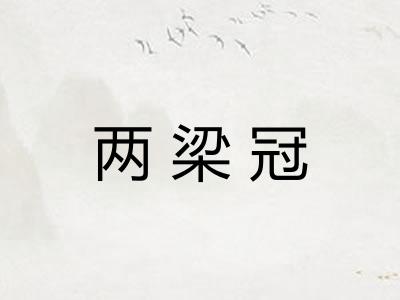 两梁冠