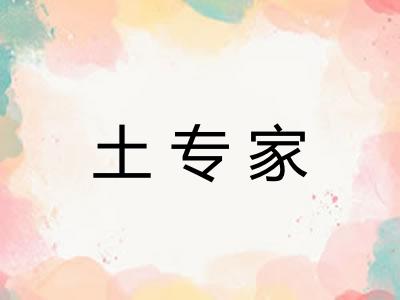 土专家