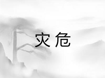 灾危