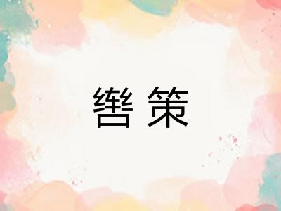 辔策