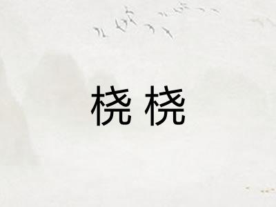 桡桡