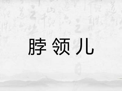 脖领儿