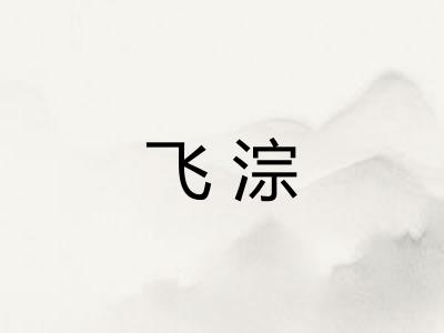 飞淙