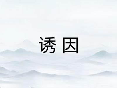 诱因