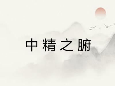 中精之腑