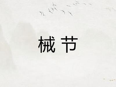 械节