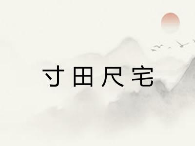 寸田尺宅