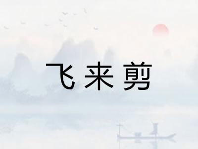 飞来剪