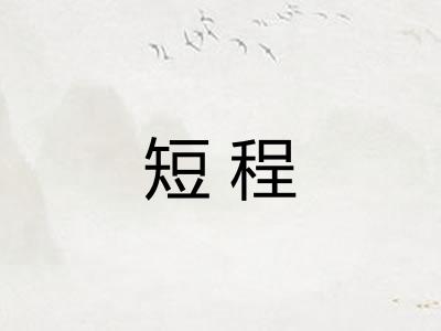 短程
