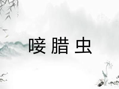 唼腊虫