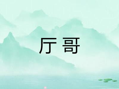厅哥