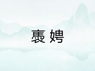 褭娉