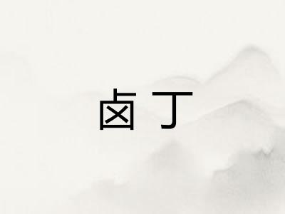 卤丁