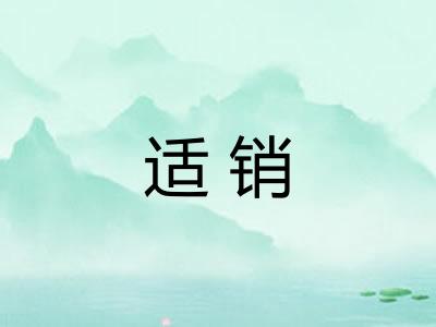 适销