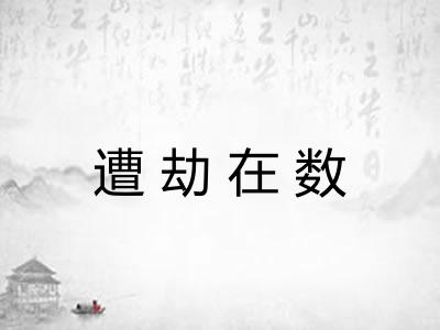 遭劫在数