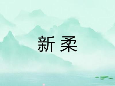 新柔