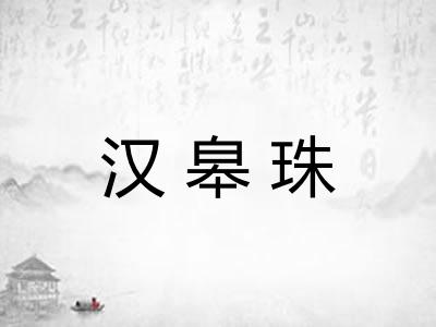 汉皋珠
