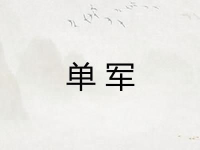 单军