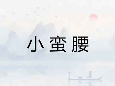 小蛮腰