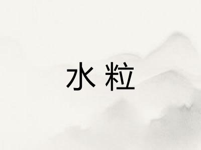 水粒