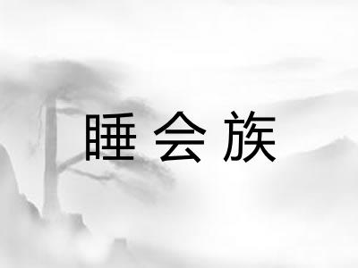 睡会族